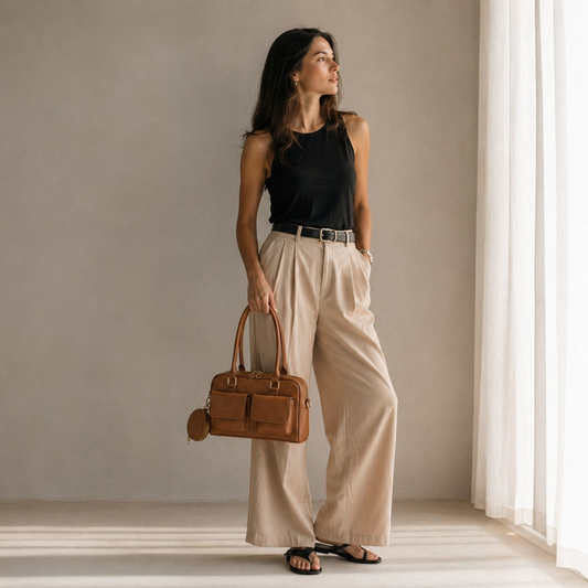 Cleo – Multi-Pocket Handbag