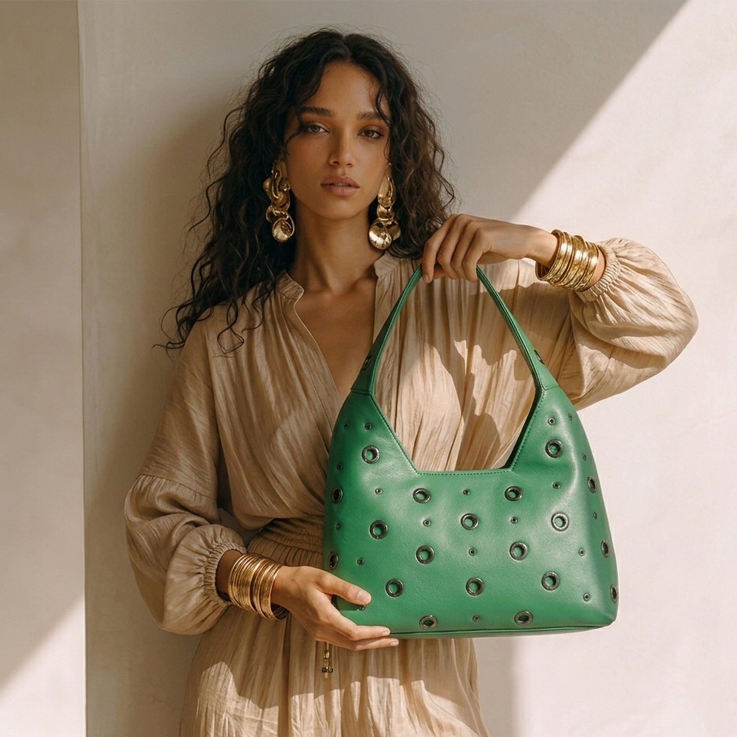 Sorella – Eyelet Hobo Bag