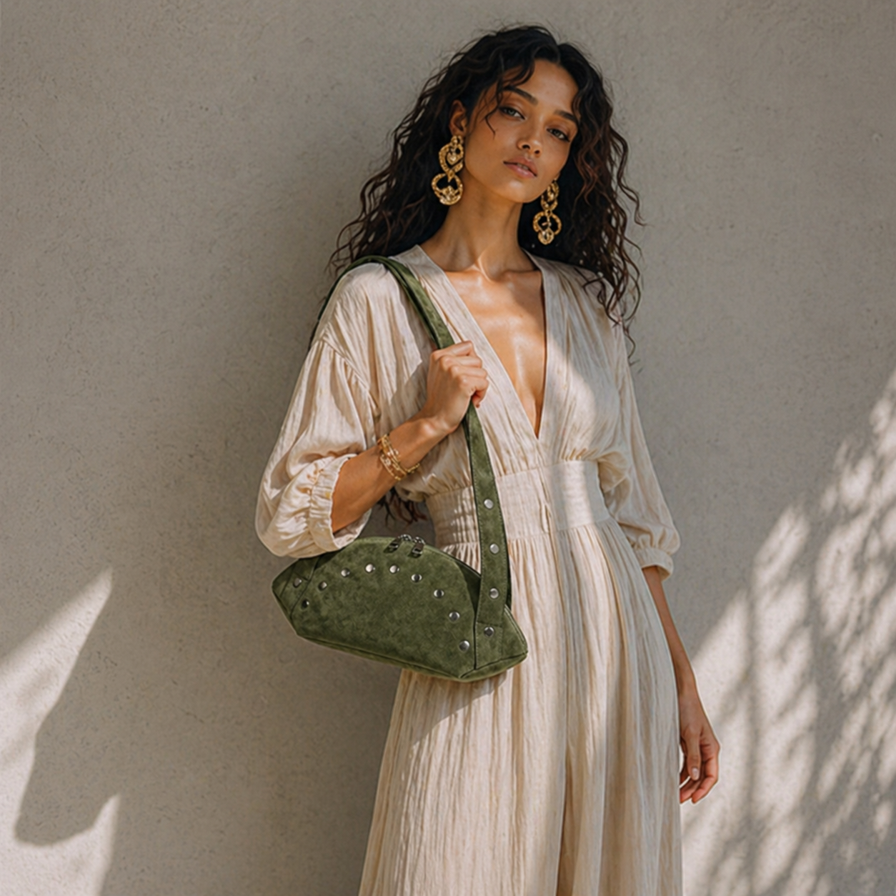 Liora – Studded Shoulder Bag