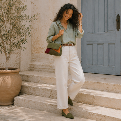 Alma Latina – Satchel Suede Bag