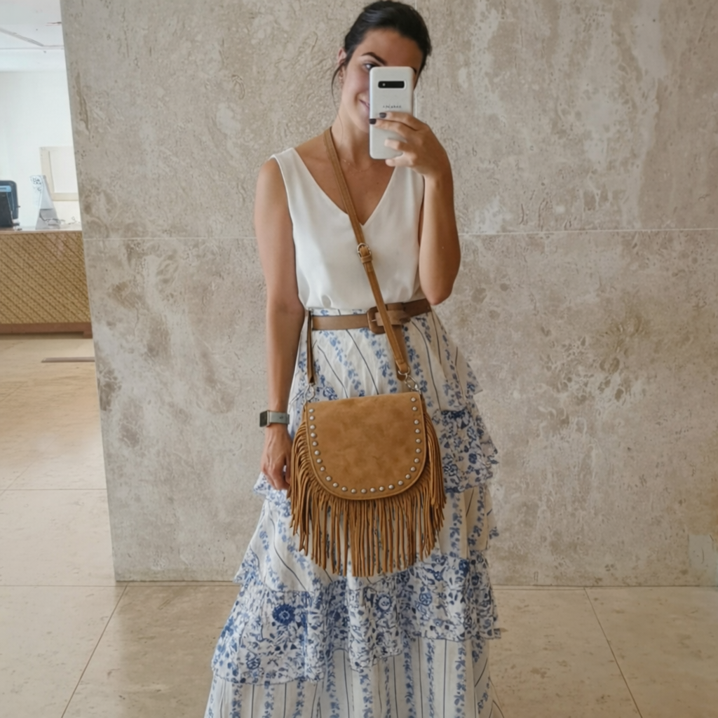 Ira – Suede Fringe Crossbody