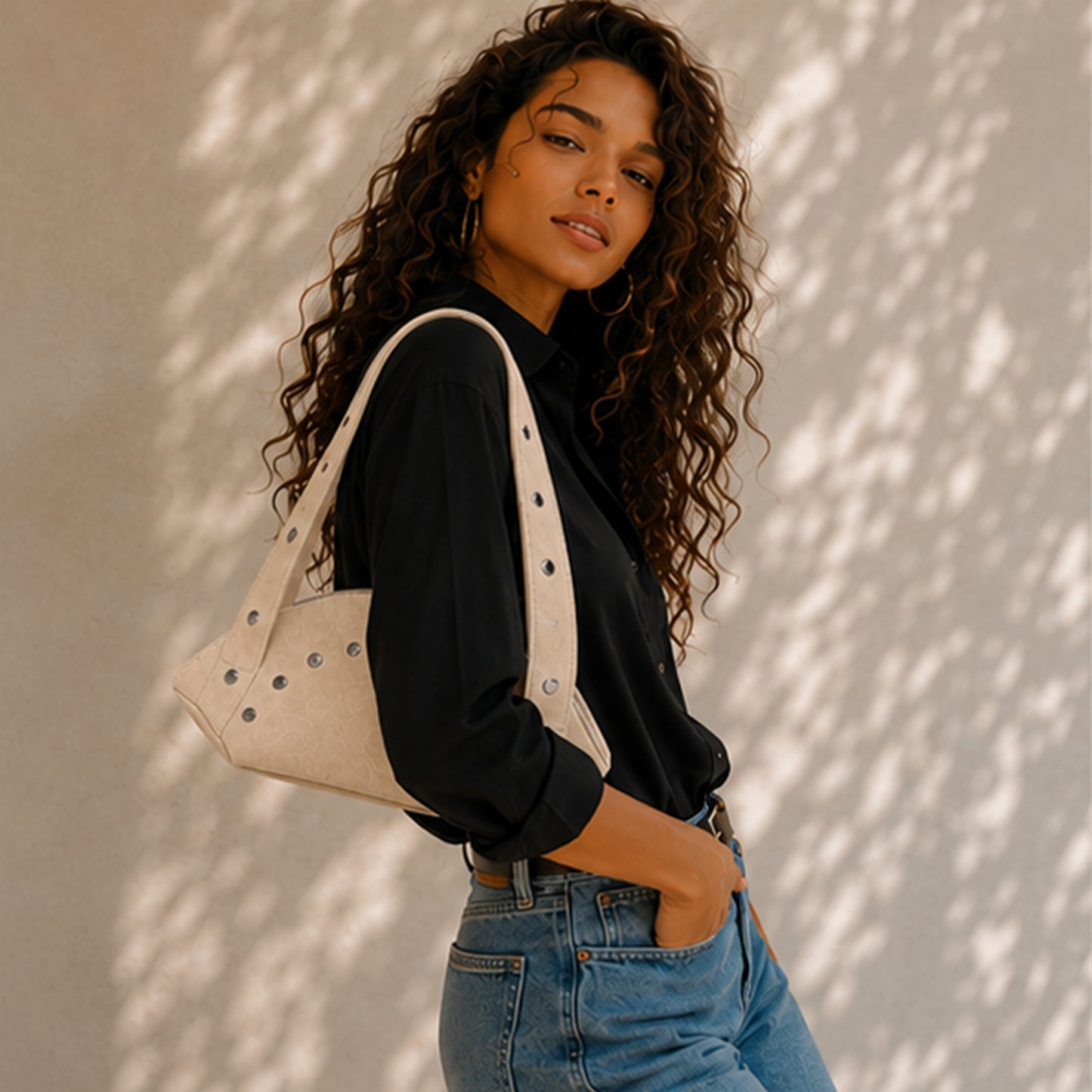 Liora – Studded Shoulder Bag