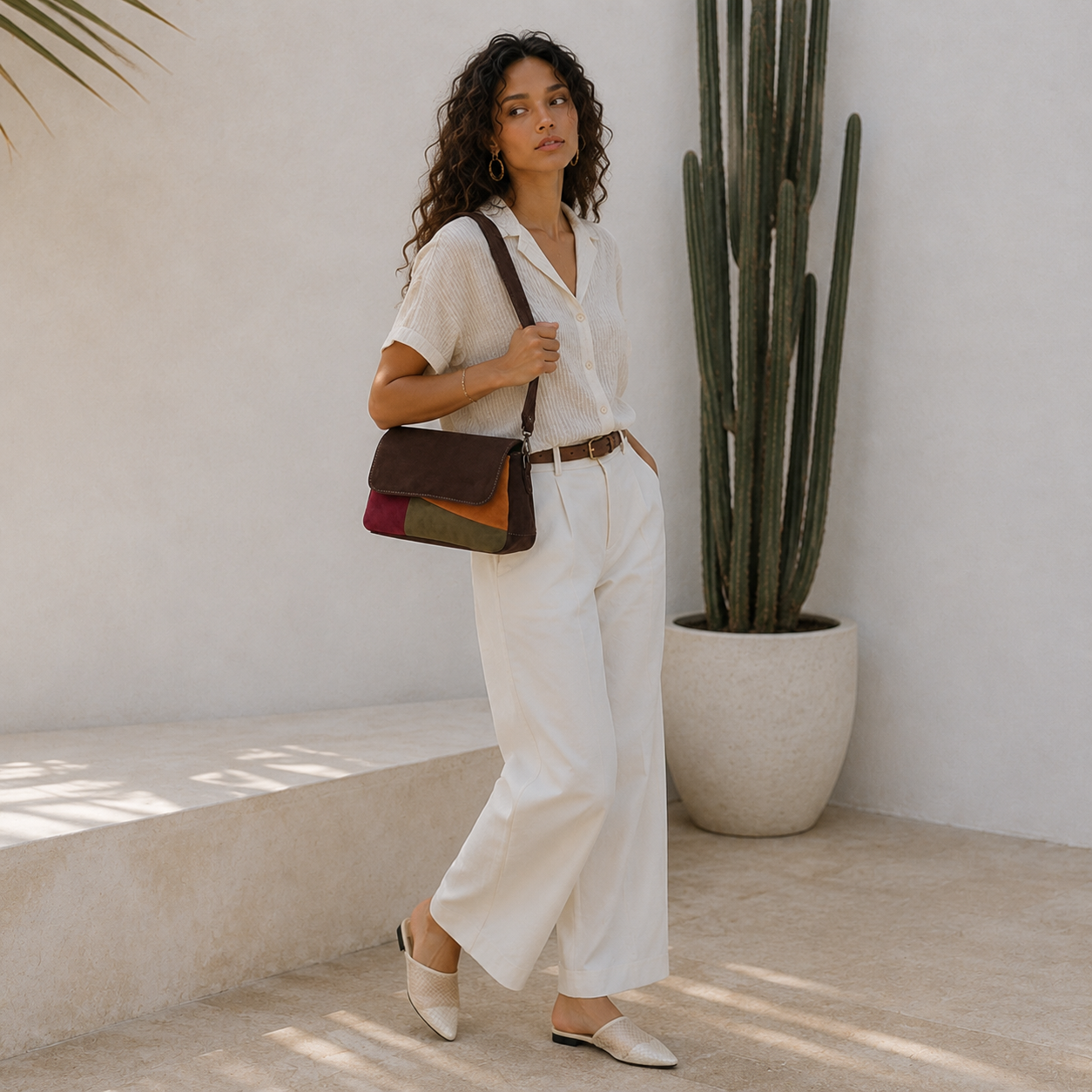 Alma Latina – Satchel Suede Bag