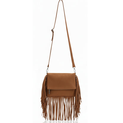 Juno Fringe Crossbody Bag | Scarpella