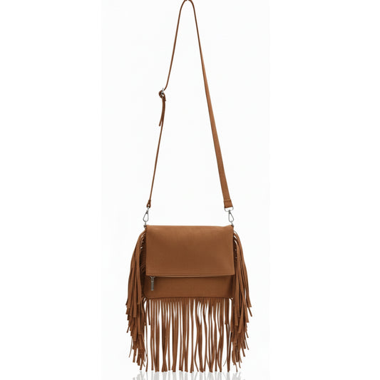 Juno Fringe Crossbody Bag | Scarpella