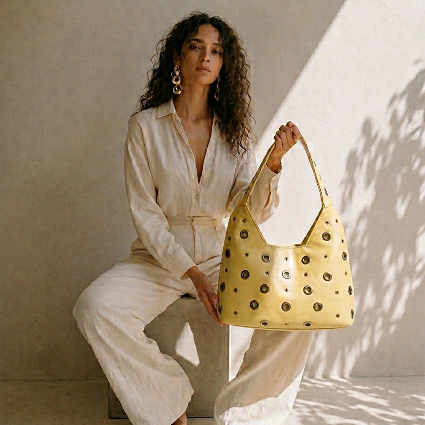 Sorella – Eyelet Hobo Bag