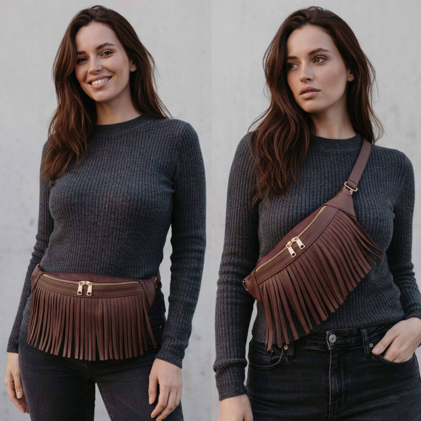 Soreya – Fringe Waist Bag