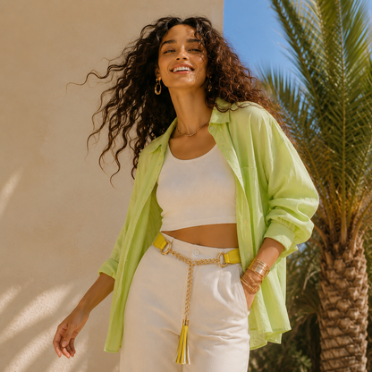 Valencia – Chain Tassel Belt