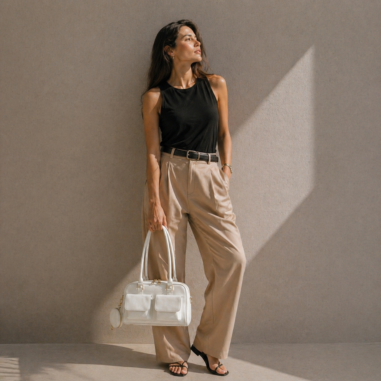 Cleo – Multi-Pocket Handbag