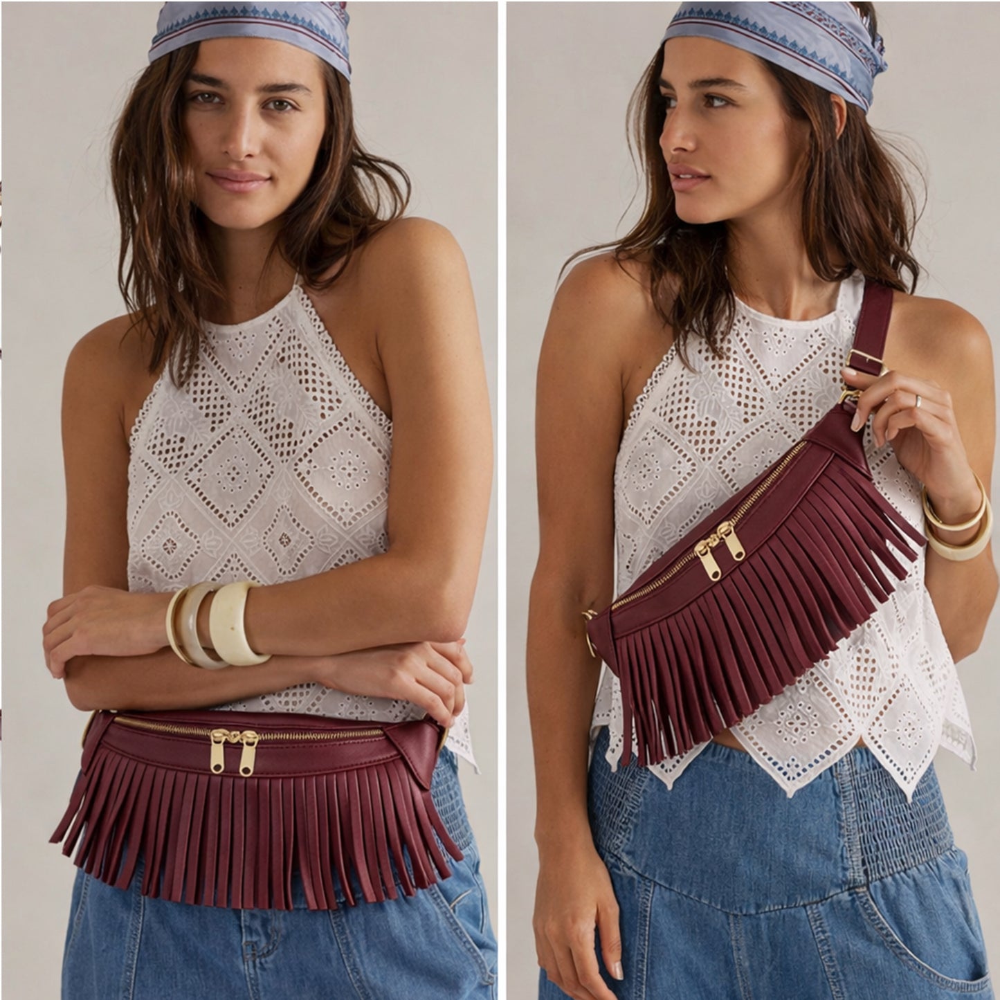 Soreya – Fringe Waist Bag