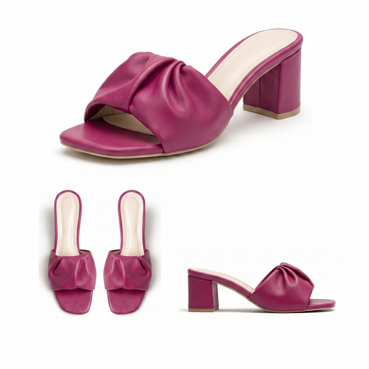 Roselle – Soft Mule Heel