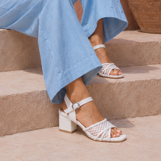 Lysandra – Evening Mesh Sandals