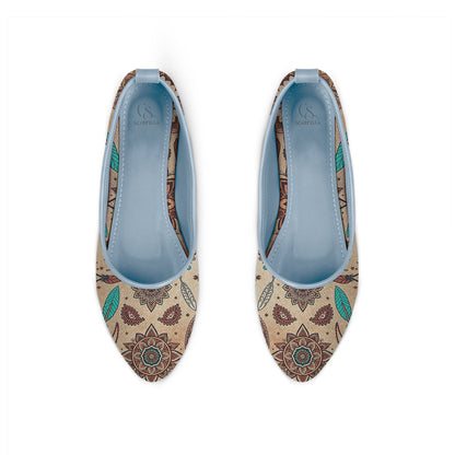 MAYZA Melo Printed Flat Shoes