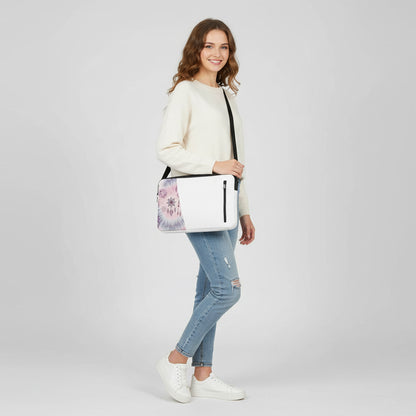 White Struct Edge Laptop Sleeve