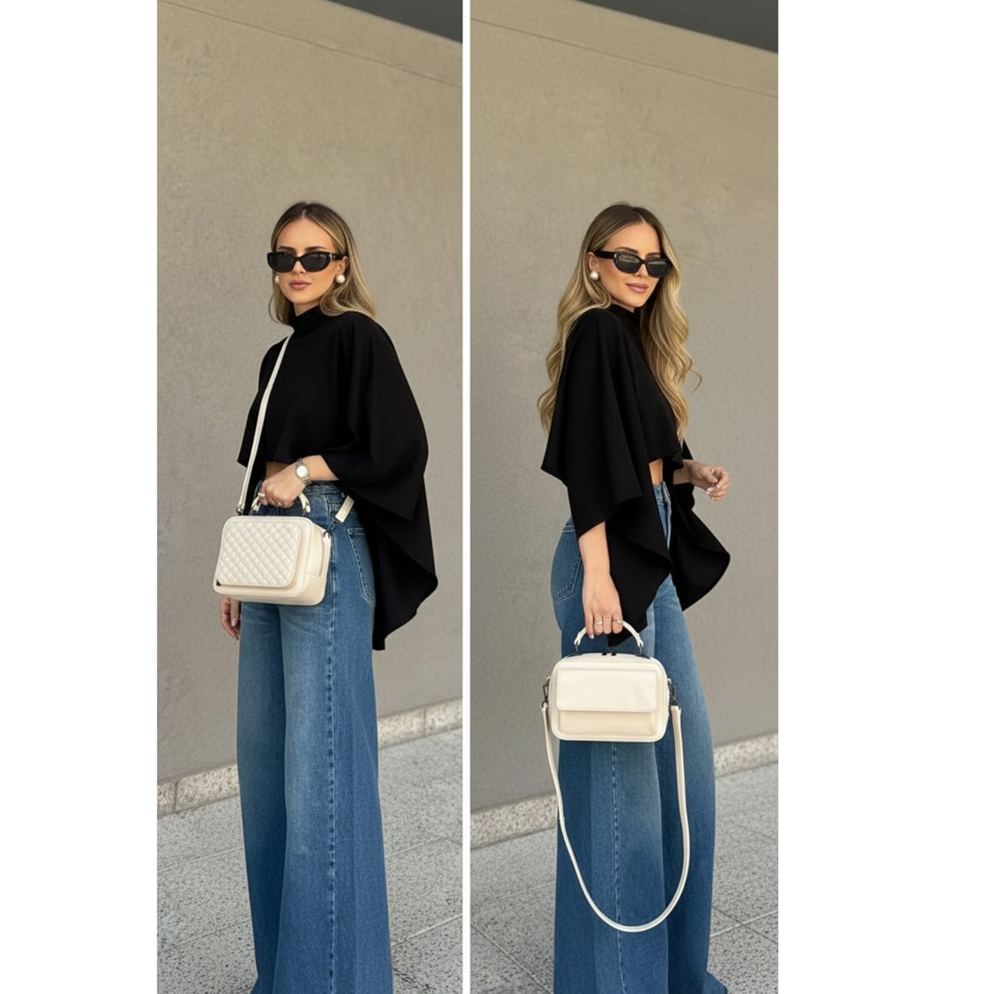 Verso Reversible Crossbody Handbag | Scarpella