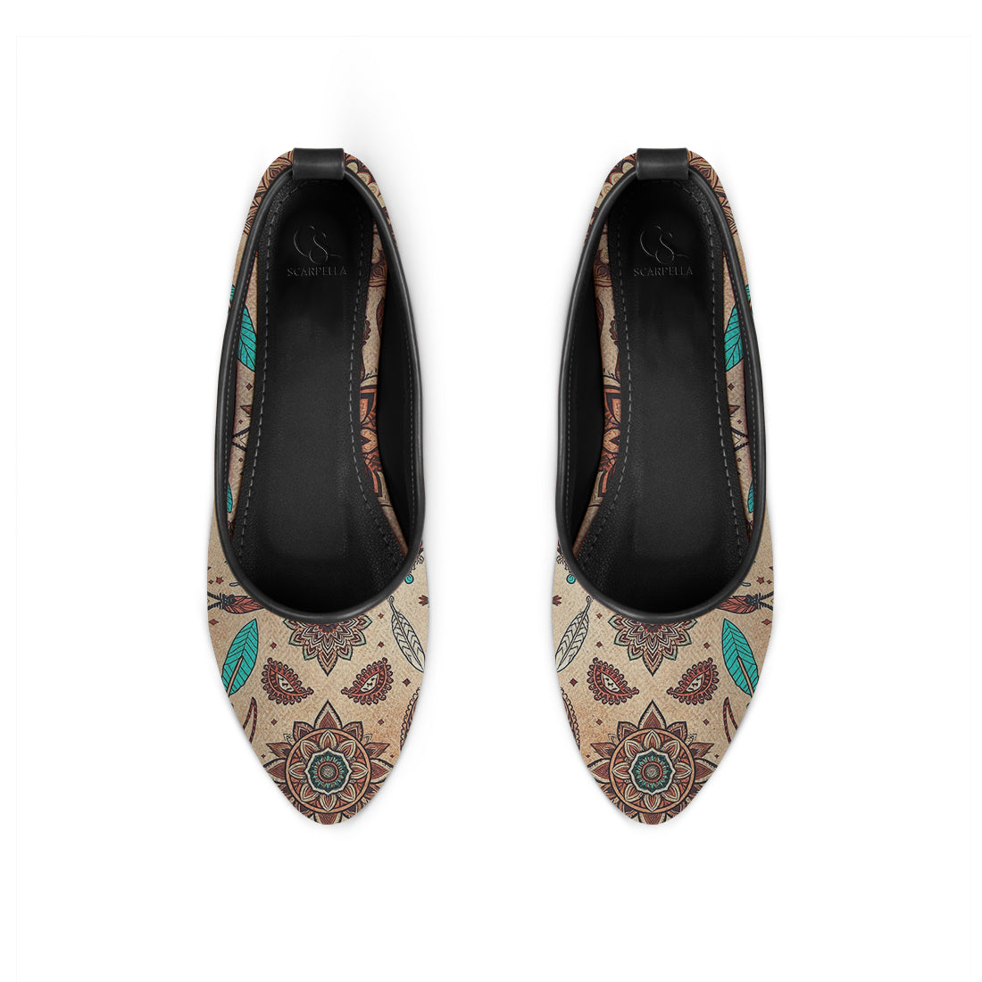 MAYZA Melo Printed Flat Shoes