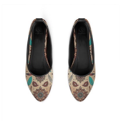 MAYZA Melo Printed Flat Shoes