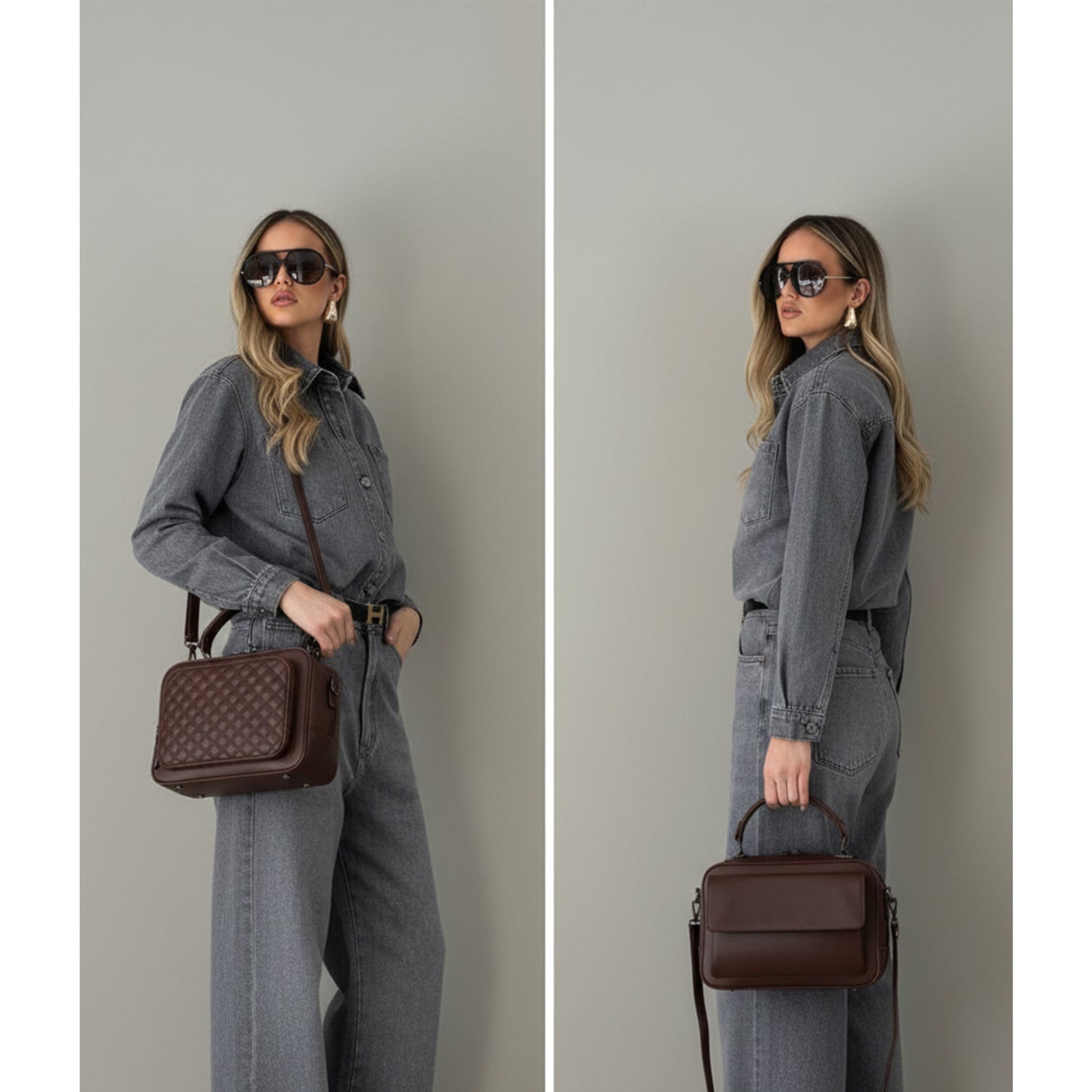 Verso Reversible Crossbody Handbag | Scarpella