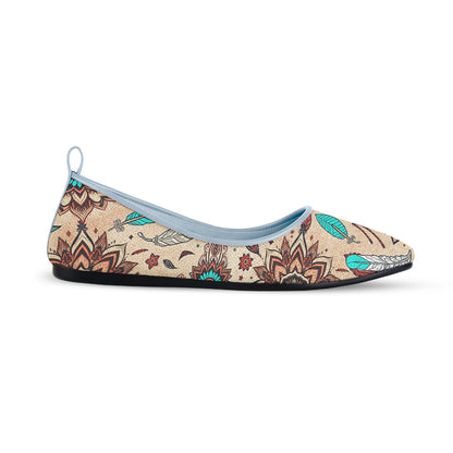 MAYZA Melo Printed Flat Shoes