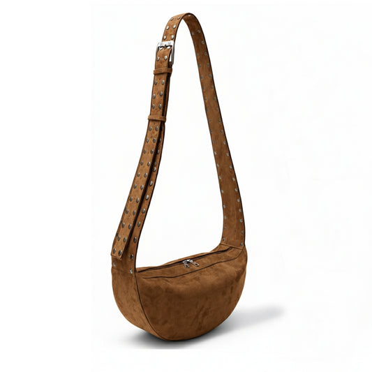 Velora Crescent Stud Bag