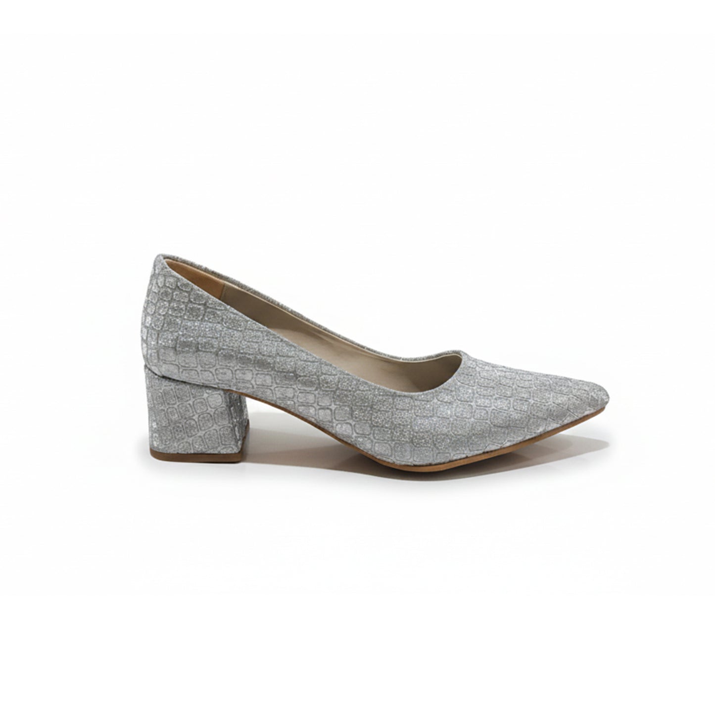 Silver  Lustra soiree Heel