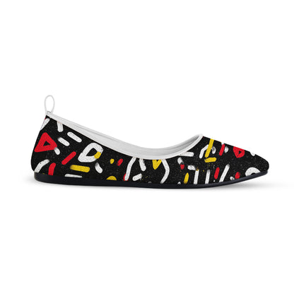 MAYZA Drift  Printed Flat Shoes