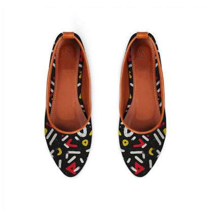 MAYZA Drift  Printed Flat Shoes