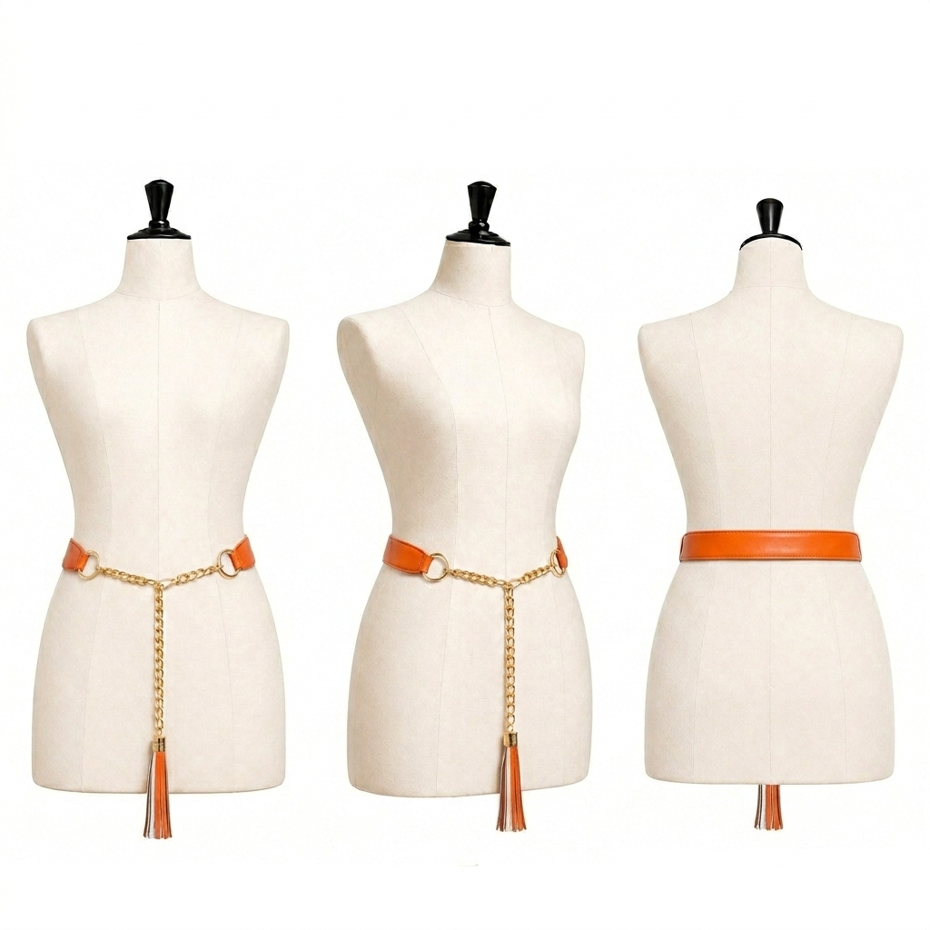 Valencia – Chain Tassel Belt