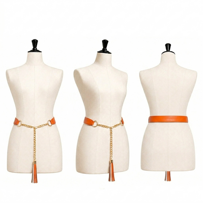 Valencia – Chain Tassel Belt