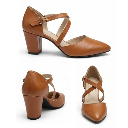 Alessia – Strap Mid Heel