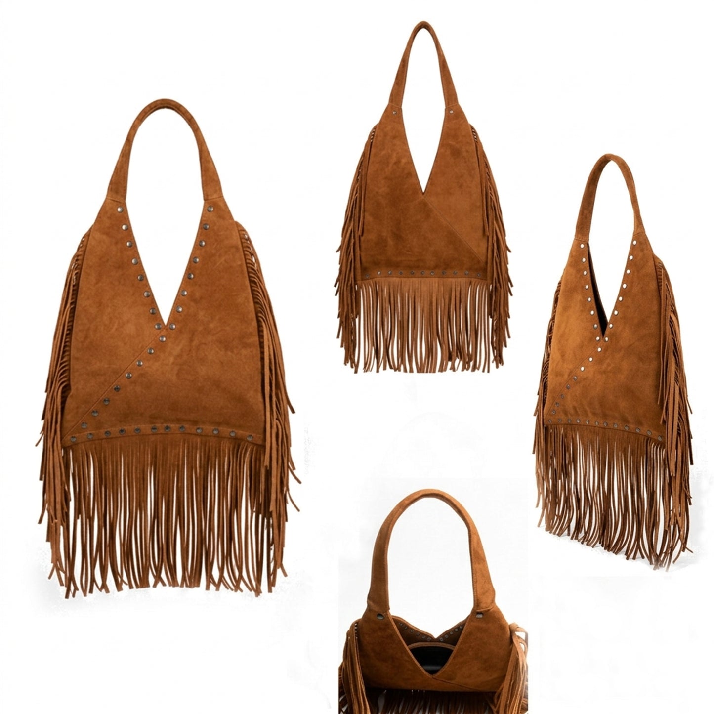 Virella – Fringe Hobo Bag