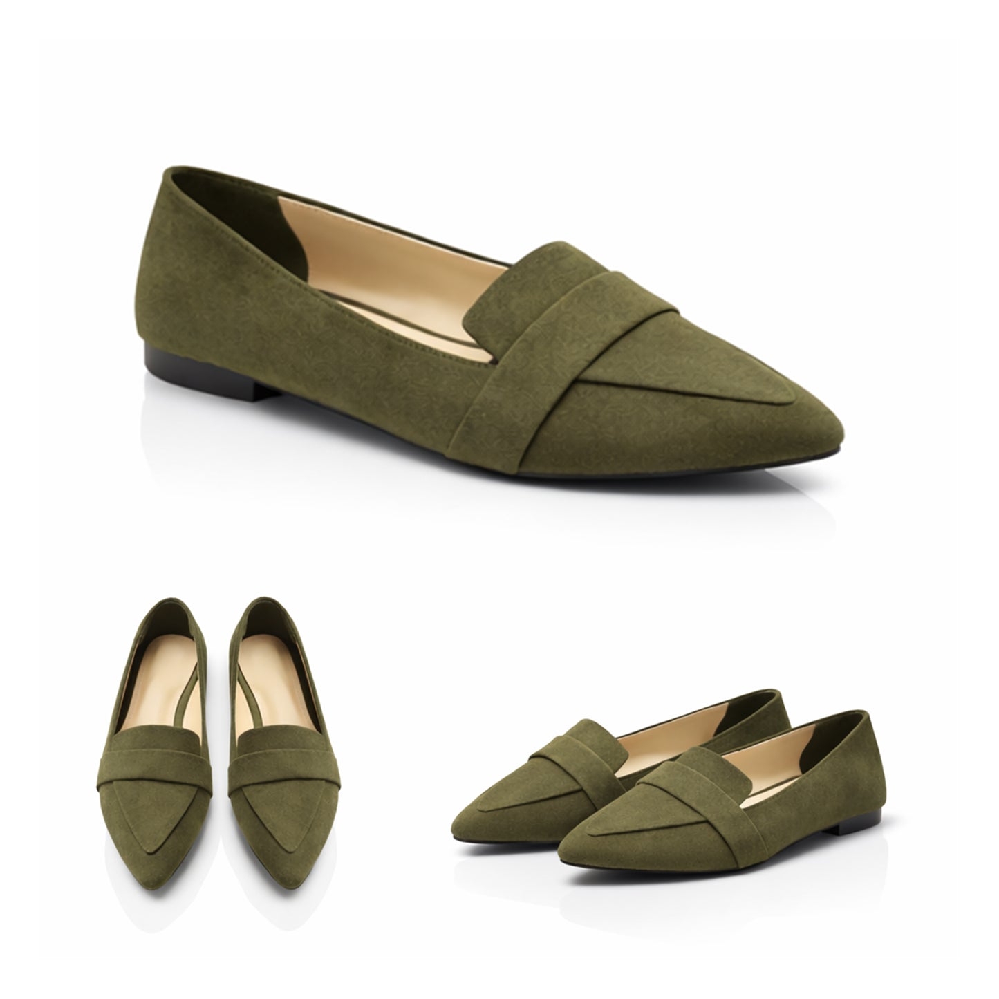 Marina – Suede Flat