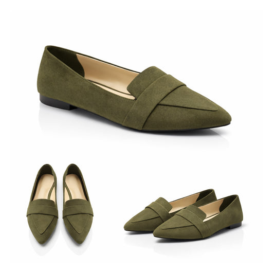 Marina – Suede Flat