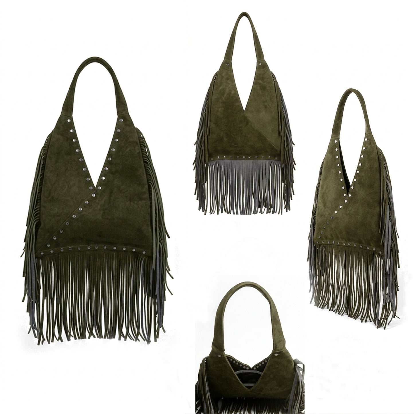 Virella – Fringe Hobo Bag