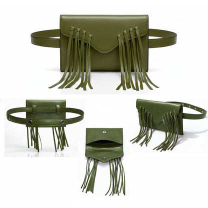 Sahara Fringe Belt Bag | Scarpella