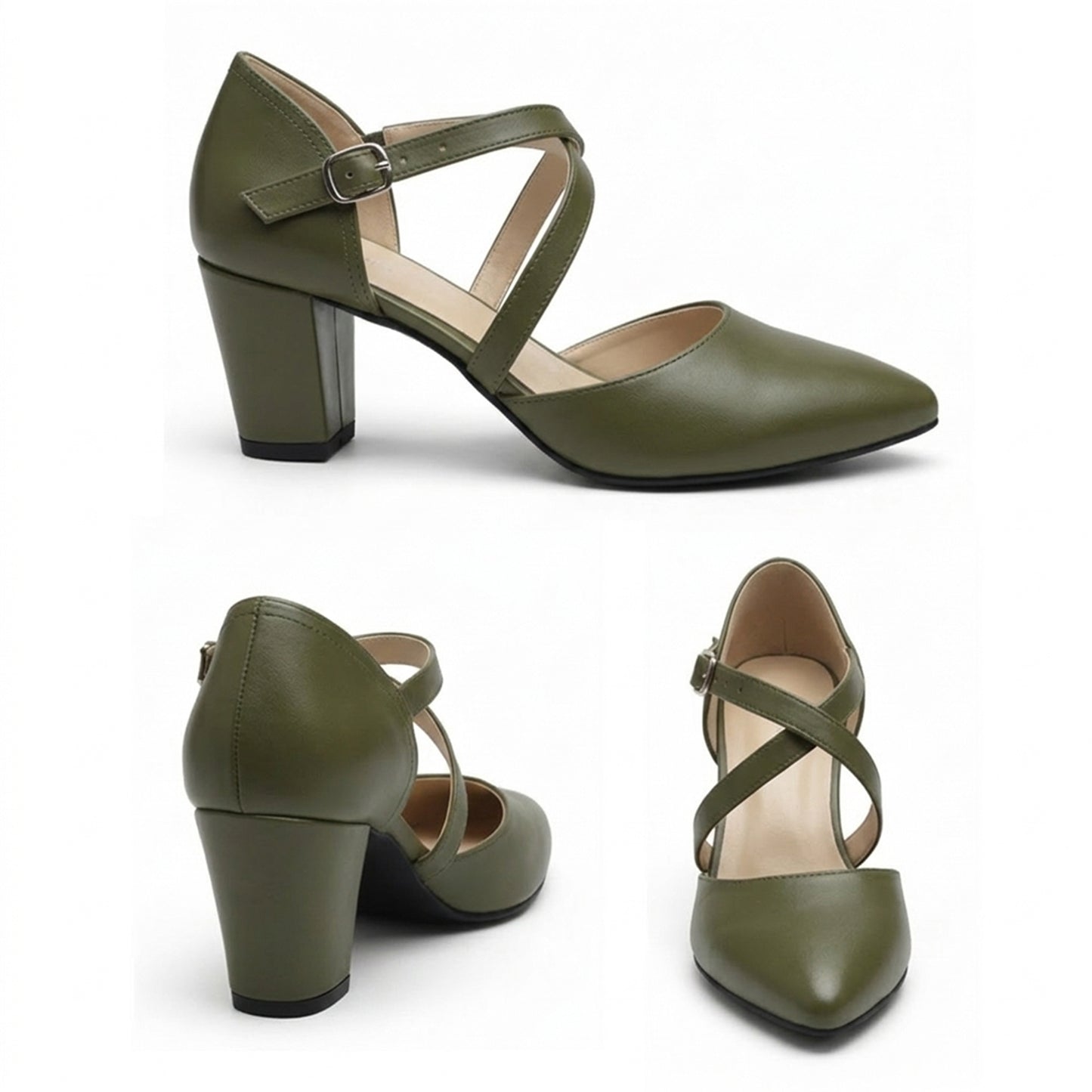 Alessia – Strap Mid Heel