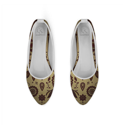 MAYZA Baya Printed Flat Shoes