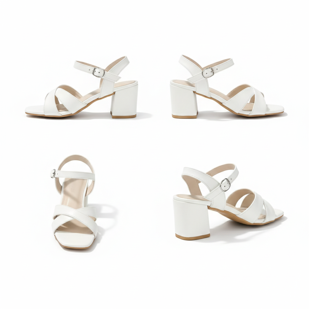 Arlette Block Sandal | Scarpella