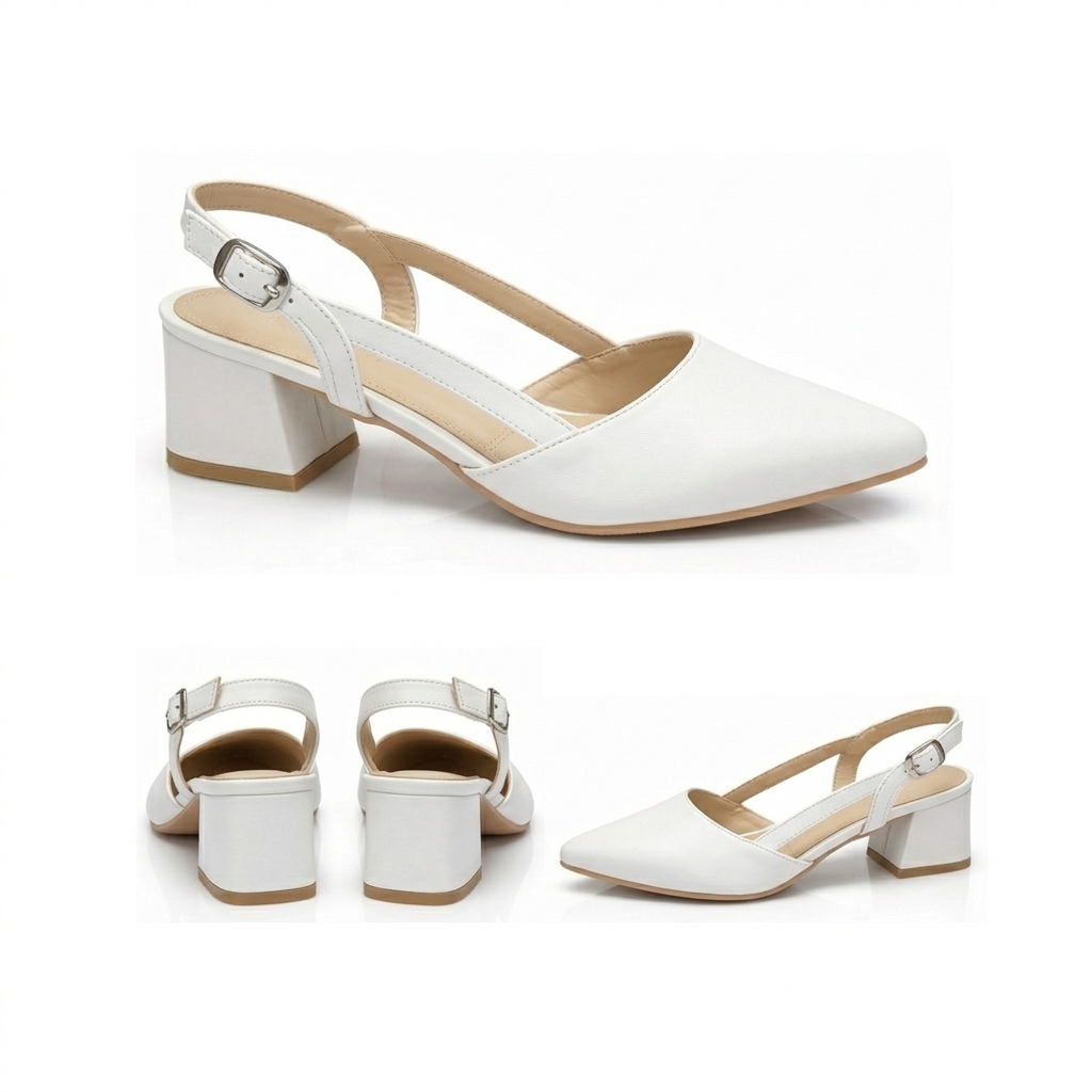 Livia – Slingback Mid Heel