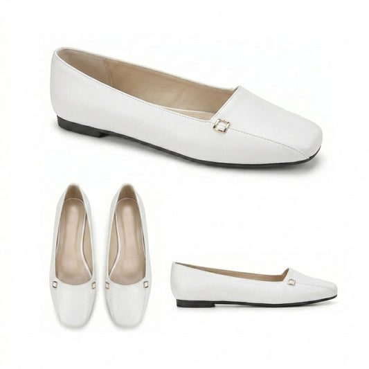 Ivy – Square Toe Flat