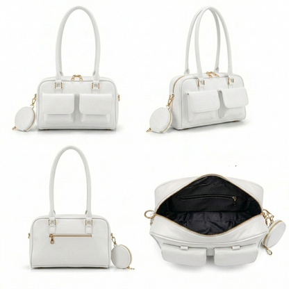 Cleo – Multi-Pocket Handbag