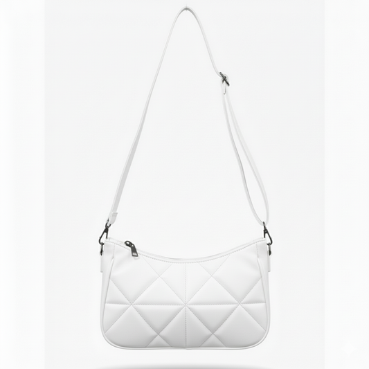 White Amara Crossbody & Handbag
