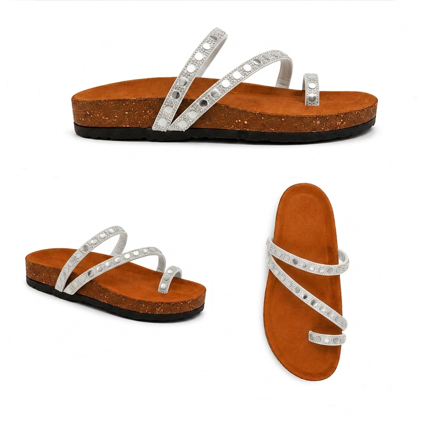 Lumina – Crystal Flat Slipper