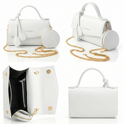 Verde Mini Chain Bag | Scarpella