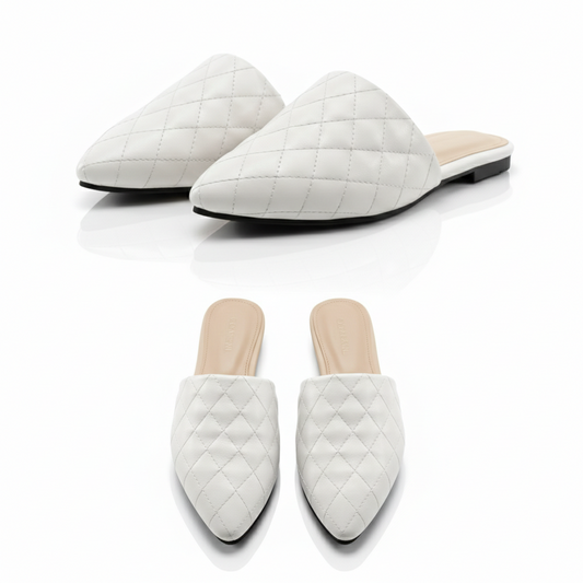 Quilted Ease Mule | Scarpella