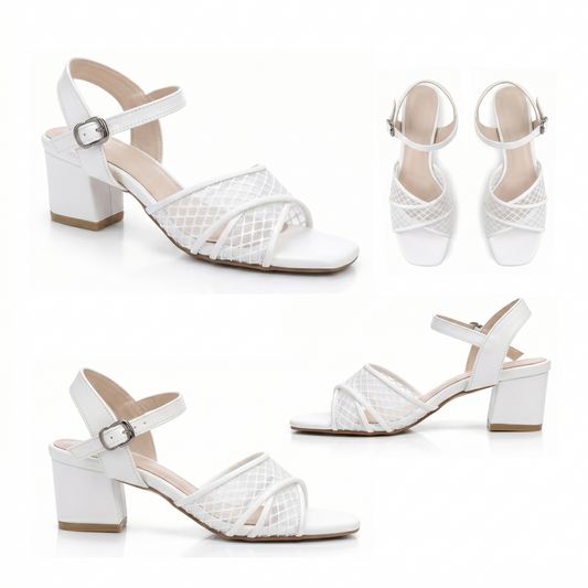 Lysandra – Evening Mesh Sandals