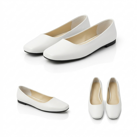 Lora – Square Toe Flat