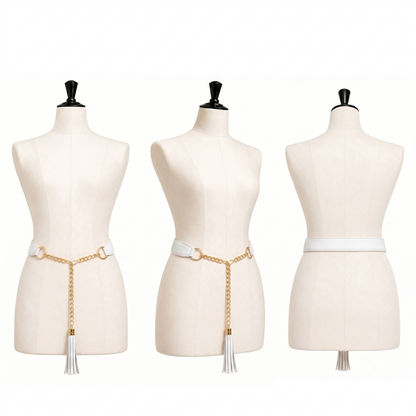 Valencia – Chain Tassel Belt