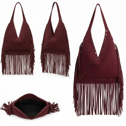 Virella Fringe Hobo | Scarpella