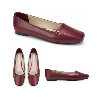 Ivy – Square Toe Flat